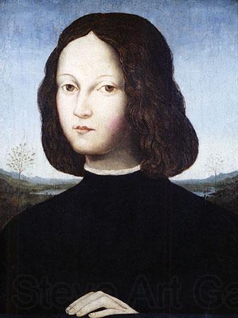 Piero di Cosimo Retrato de um menino Spain oil painting art